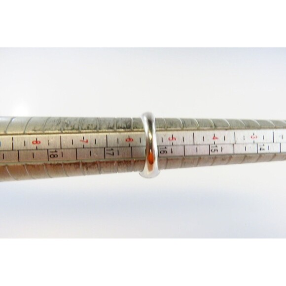 Pierced Flower & Leaf Ring Vintage Sterling Silver Celtic Style Size 5 1/2 - Picture 9 of 9